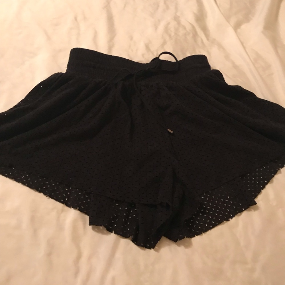 🎉SALE🎉Suede, black shorts💗